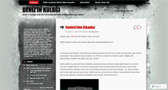 Desktop Screenshot of denizinkulagi.wordpress.com