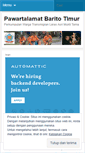 Mobile Screenshot of pawartalamat.wordpress.com