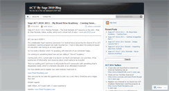 Desktop Screenshot of act2010.wordpress.com
