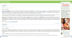 Desktop Screenshot of mondomedico.wordpress.com