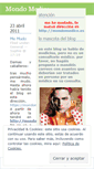 Mobile Screenshot of mondomedico.wordpress.com