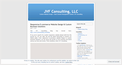 Desktop Screenshot of jvfconsulting.wordpress.com