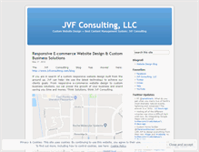 Tablet Screenshot of jvfconsulting.wordpress.com