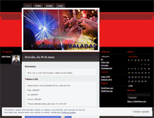 Tablet Screenshot of guiadebaladas.wordpress.com