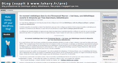 Desktop Screenshot of lahary.wordpress.com