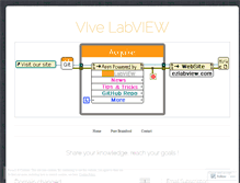 Tablet Screenshot of mylabviewtshare.wordpress.com