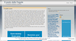 Desktop Screenshot of ilpostodellefragole.wordpress.com