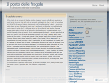 Tablet Screenshot of ilpostodellefragole.wordpress.com