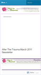 Mobile Screenshot of afterthetrauma.wordpress.com