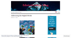 Desktop Screenshot of edutechtalks.wordpress.com