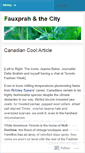 Mobile Screenshot of fauxprah.wordpress.com