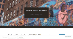 Desktop Screenshot of jorgecruzsantos.wordpress.com