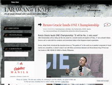 Tablet Screenshot of larawanatkape.wordpress.com