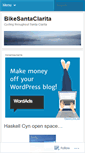 Mobile Screenshot of bikesantaclarita.wordpress.com