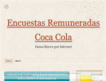 Tablet Screenshot of encuestasremuneradascocacola.wordpress.com