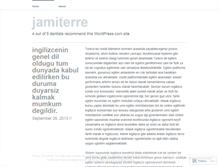 Tablet Screenshot of jamiterre.wordpress.com