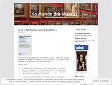 Tablet Screenshot of nomundodosmuseus.wordpress.com