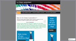 Desktop Screenshot of clowncamembert.wordpress.com