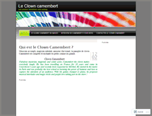 Tablet Screenshot of clowncamembert.wordpress.com