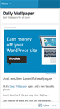 Mobile Screenshot of dailywallpaper.wordpress.com