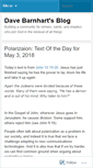 Mobile Screenshot of davebarnhart.wordpress.com