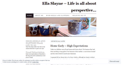 Desktop Screenshot of ellaslayne.wordpress.com