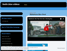 Tablet Screenshot of feelinbluevideos.wordpress.com