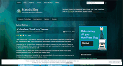 Desktop Screenshot of maxci.wordpress.com