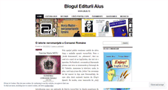 Desktop Screenshot of edituraaius.wordpress.com