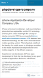 Mobile Screenshot of phpdevelopercompany.wordpress.com