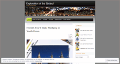 Desktop Screenshot of exploretheseoul.wordpress.com