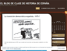 Tablet Screenshot of juanmihistoria.wordpress.com