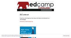 Desktop Screenshot of edcampcle.wordpress.com