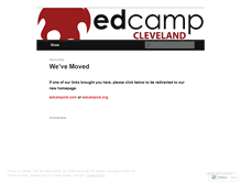 Tablet Screenshot of edcampcle.wordpress.com