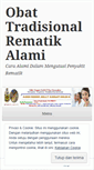 Mobile Screenshot of obattradisionalrematikekstrakyangalami999.wordpress.com