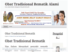 Tablet Screenshot of obattradisionalrematikekstrakyangalami999.wordpress.com