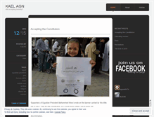 Tablet Screenshot of kaelagn.wordpress.com