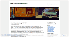Desktop Screenshot of joeblanfordart.wordpress.com