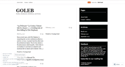 Desktop Screenshot of golebmembers.wordpress.com