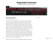 Tablet Screenshot of disgruntledcommuter.wordpress.com