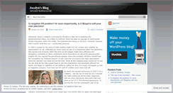 Desktop Screenshot of jocelynroseharris.wordpress.com
