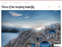 Tablet Screenshot of burpingbutterfly.wordpress.com