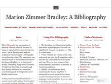 Tablet Screenshot of marionzimmerbradley.wordpress.com