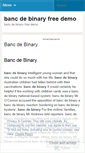 Mobile Screenshot of docs.bancdebinaryfreedemo.wordpress.com