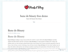 Tablet Screenshot of docs.bancdebinaryfreedemo.wordpress.com