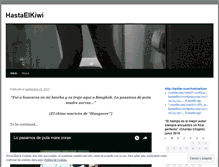 Tablet Screenshot of hastaelkiwi.wordpress.com
