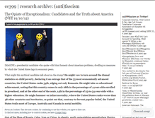 Tablet Screenshot of ce399fascism.wordpress.com