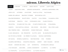 Tablet Screenshot of libreriamicasa.wordpress.com