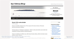 Desktop Screenshot of ilpovalimaa.wordpress.com