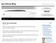 Tablet Screenshot of ilpovalimaa.wordpress.com